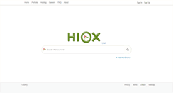 Desktop Screenshot of hiox.com